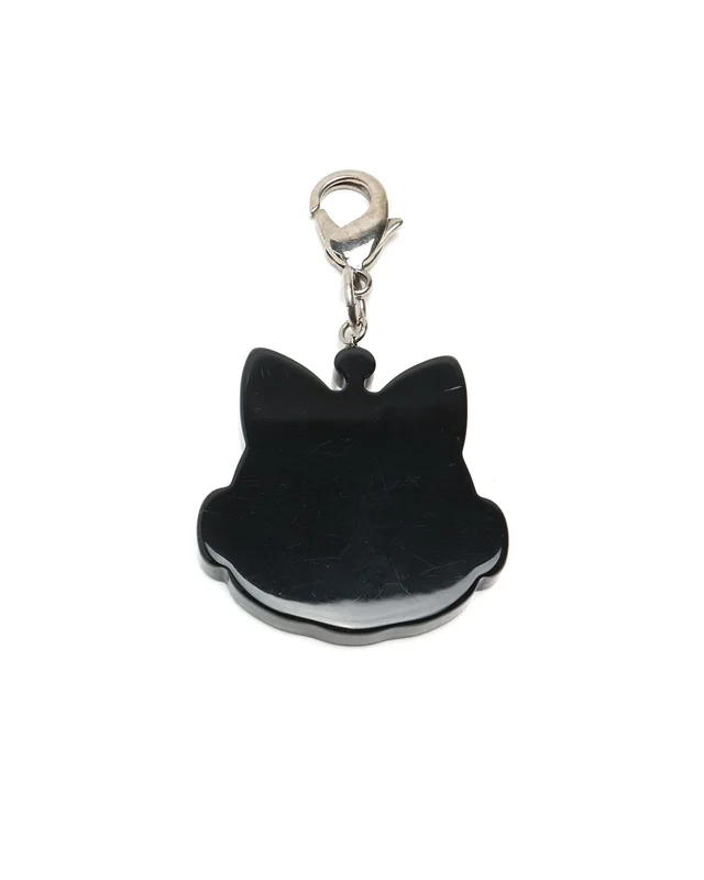 Chanel Coco Mark Resin Cat Emoji Bag Charm in Resin from A Retro Tale, photo 2 of 2