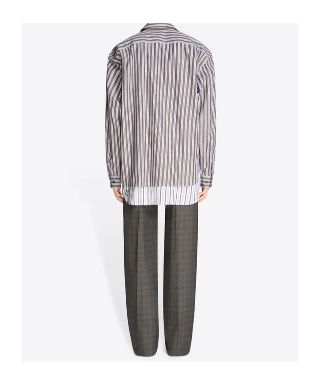 Dries Van Noten double-layer cotton shirt, photo 5 of 5 from SENSER