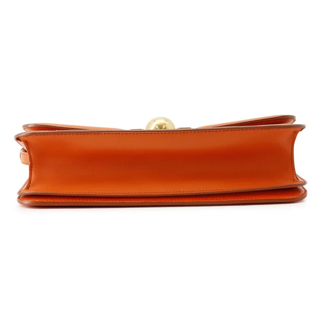 Bottega Veneta The Classic Shoulder Orange Leather in Orange Leather from GALLERY RARE, photo 3 of 3