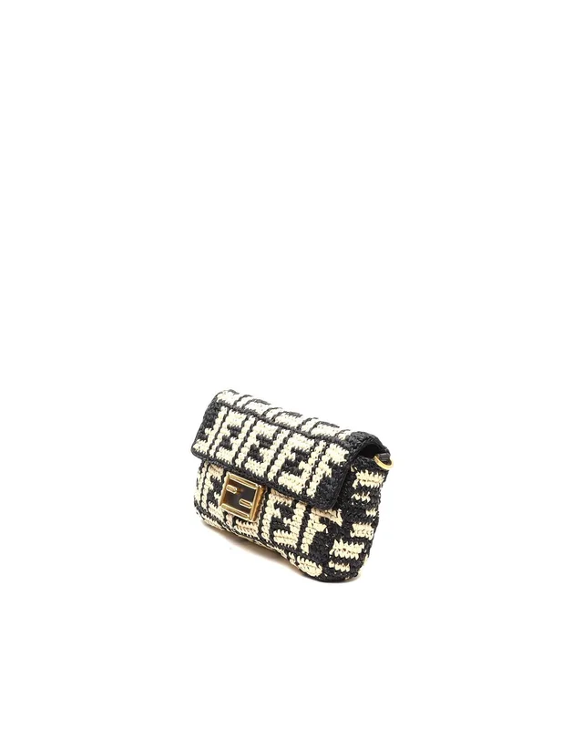 Fendi Raffia Baguette Bag in Raffia from A Retro Tale, photo 2 of 9