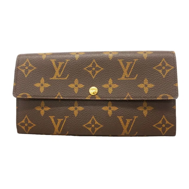 Louis Vuitton Wallet Monogram Portefeuille Sarah Brown in Brown from The Reluxe