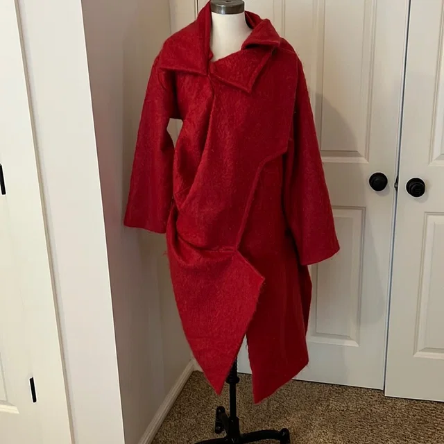 Avant-Garde Vivienne Westwood Red Coat in red from Poshmark