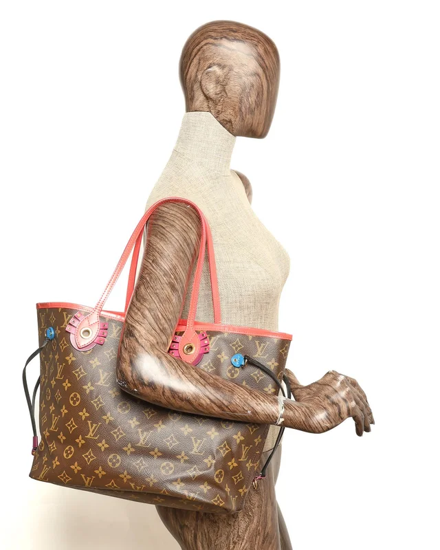 Louis Vuitton Monogram Neverfull Totem MM Tote Bag in Coated canvas from A Retro Tale, photo 9 of 9