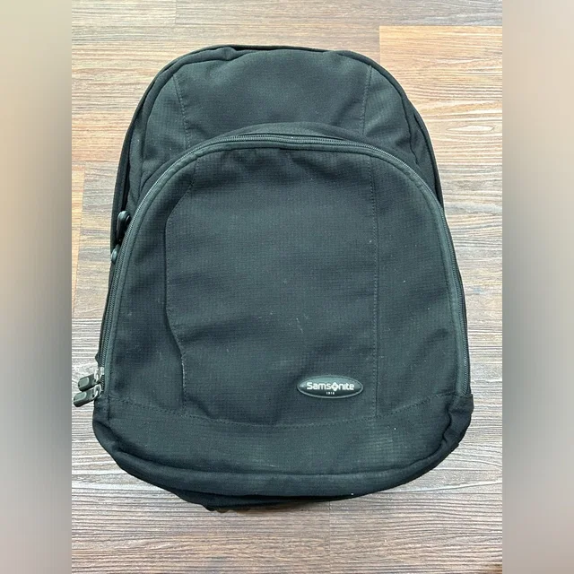 Samsonite 2007 Classic 75202 Black Backpack Multiple Compartments in black from Poshmark