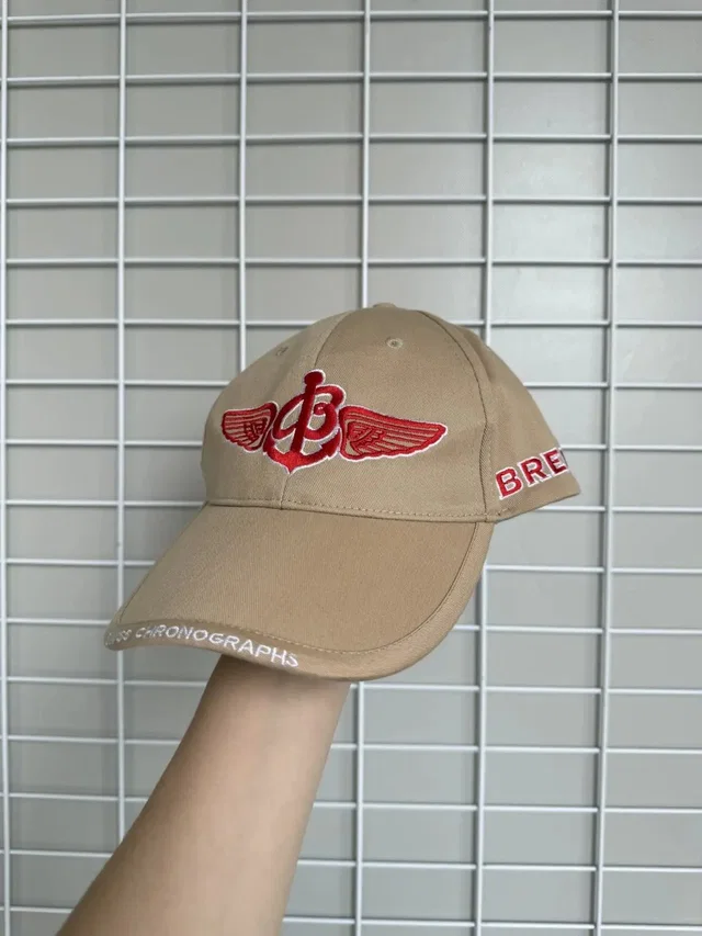 Breitling 1884 Embroidered Cap One Size Swiss Baseball Hat in Beige in white|neutral from Grailed