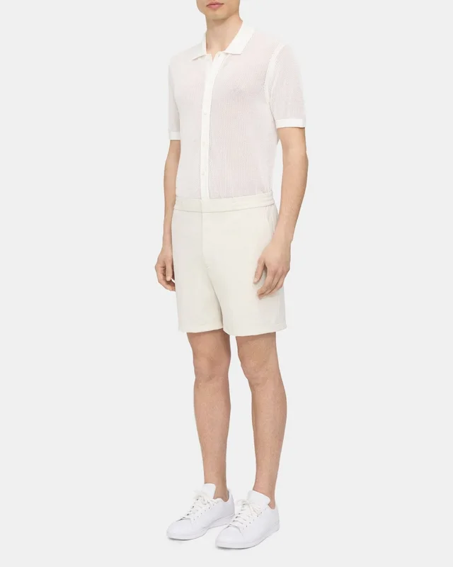 Theory Curtis Drawstring Short in Precision Ponte, photo 3 of 4 from Theory