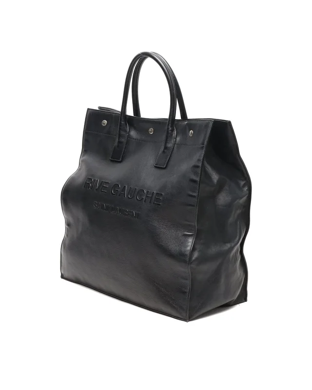 Saint Laurent Rive Gauche Tote Bag in Denim from A Retro Tale, photo 2 of 8