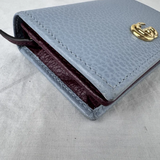 Gucci GG Marmont Card Holder in Calfskin leather, Leather, Metal from Reowned, photo 4 of 7