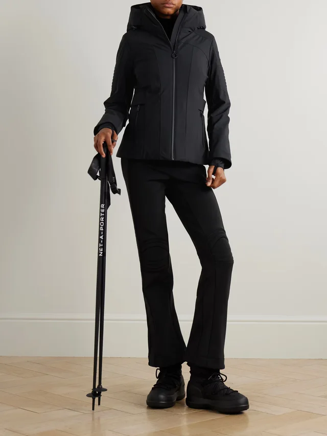 FUSALP Katarina hooded paneled shell ski jacket in Black, photo 2 of 2 from NET-A-PORTER (Canada)