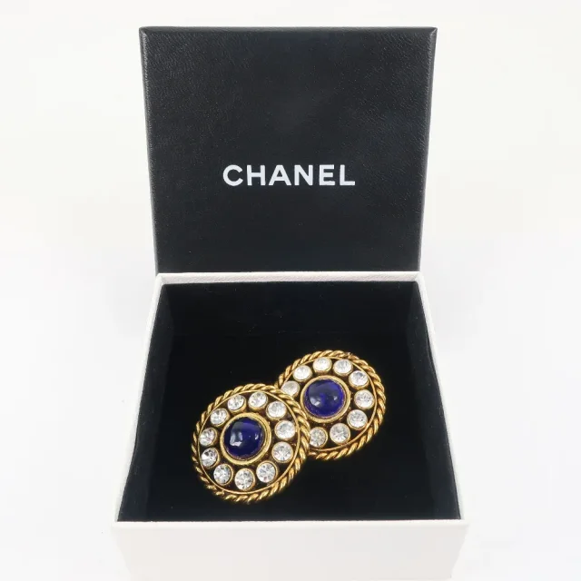 Chanel Other jewelry in Blue Gold-plated metal from LuxUness, photo 8 of 8