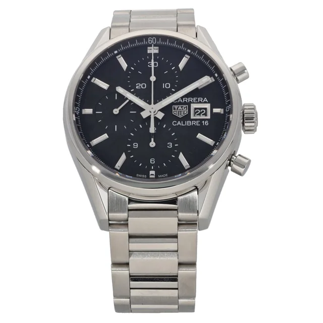 TAG Heuer Carrera CBK2110 41mm Stainless Steel Watch from H&T