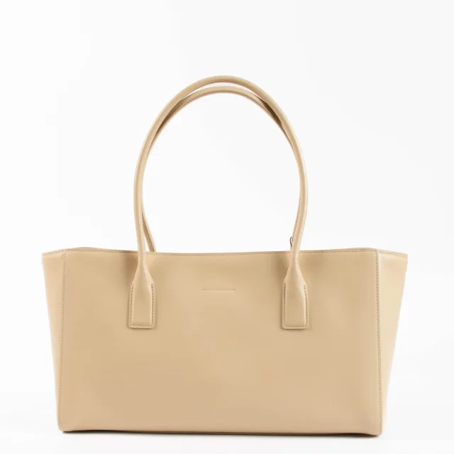 Chanel 26S Beige Leather Cerf Executive Small Tote Bag in Beige Leather from Labellov, photo 4 of 10