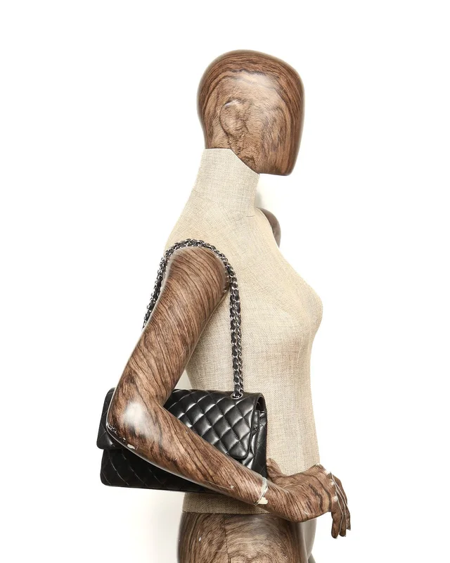 Chanel Classic Lambskin Medium Double Flap Bag in Lambskin from A Retro Tale, photo 10 of 10