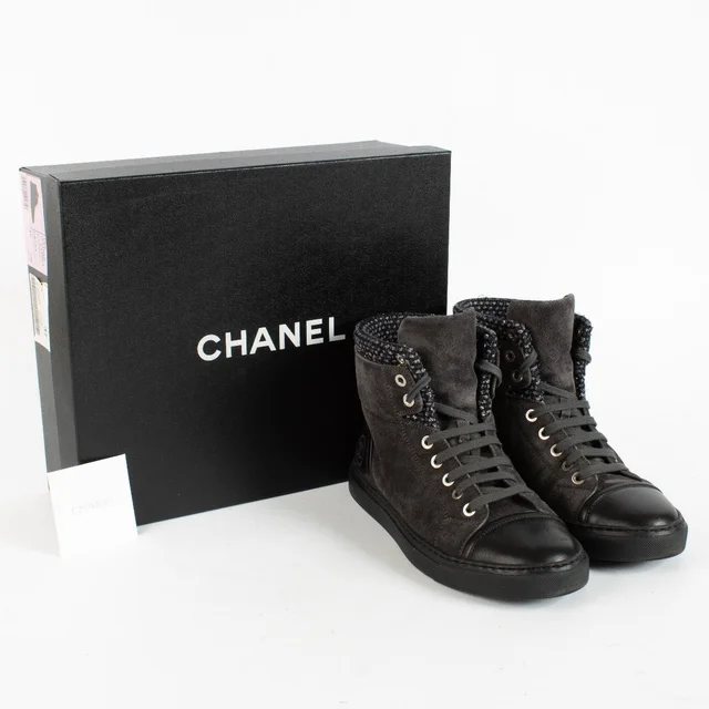 Chanel Grey Sneakers - size 37 in Grey from Labellov, photo 2 of 2