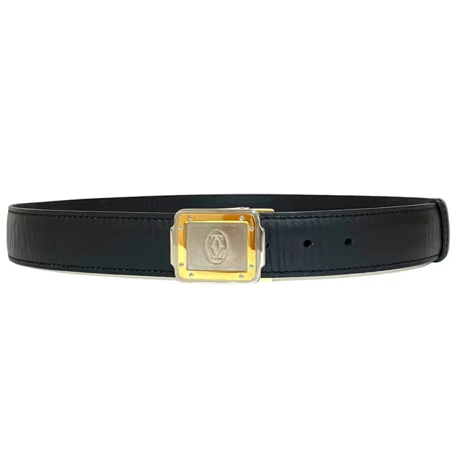 Must de Cartier Leather Belt in Leather from LuxUness