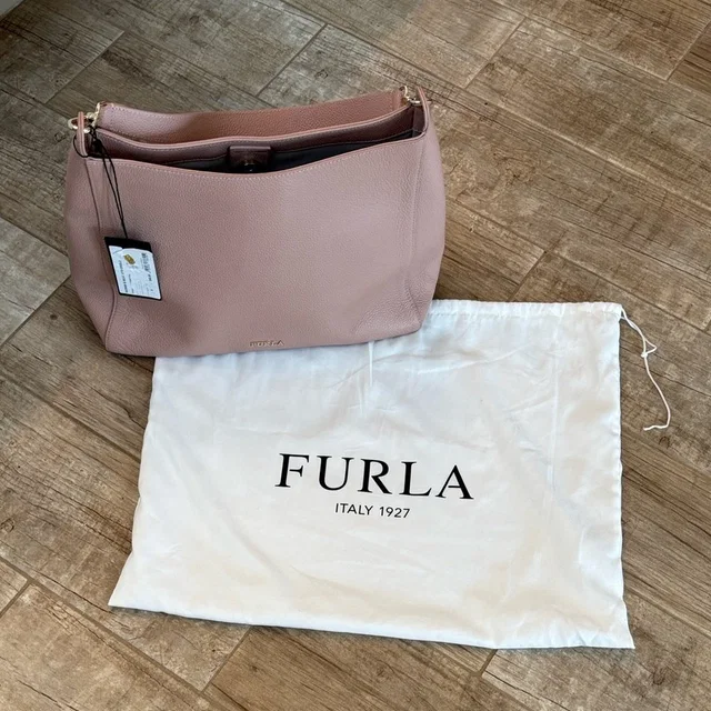 Furla Grace Medium Bag in pink from Poshmark