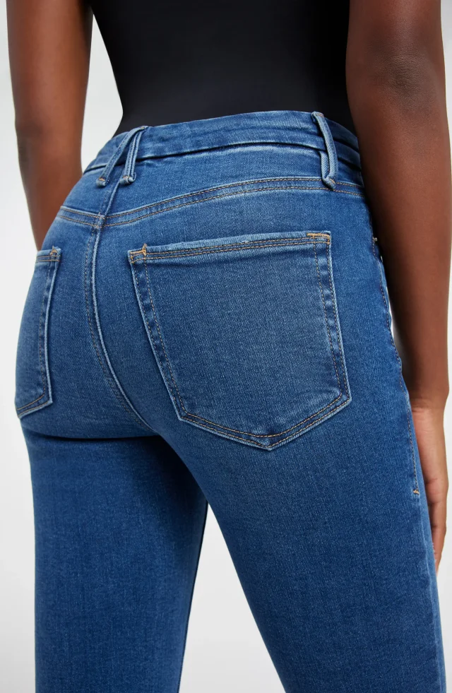 Good American Good Straight Leg Jeans, photo 4 of 6 from Nordstrom Rack