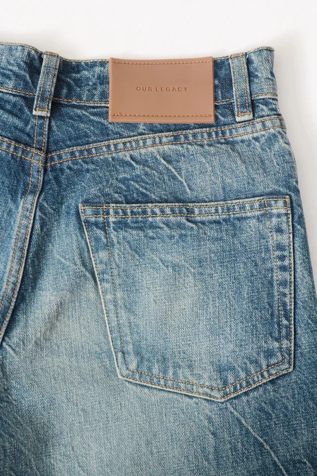 Our Legacy Faded Straight-Leg Jeans, photo 3 of 8 from SENSER