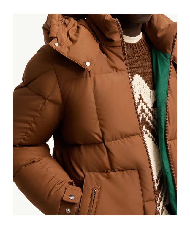 Moncler Dravenis Hooded Mid-Length Down Jacket, photo 6 of 6 from SENSER