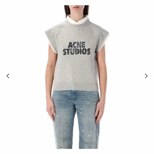 Acne Studios Sleeveless Sweatshirt in gray from Poshmark