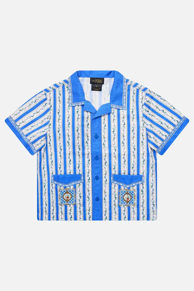 Camilla eBoutique BOYS SHORT SLEEVE CABANA SHIRT OTTOMAN OPULENCE from CAMILLA, photo 1 of 1