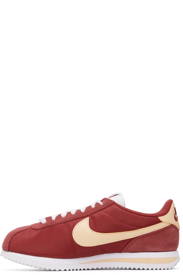 Nike Red Cortez Textile Sneakers, photo 3 of 5 from SSENSE