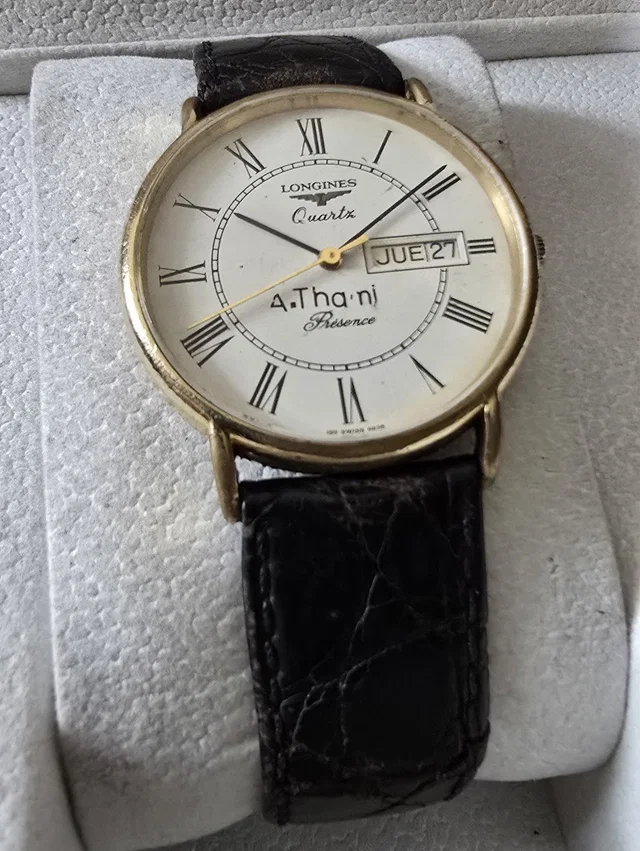 Longines Men’s Watch - White Dial, Gold Case, Black Strap in black|gold Leather from Poshmark