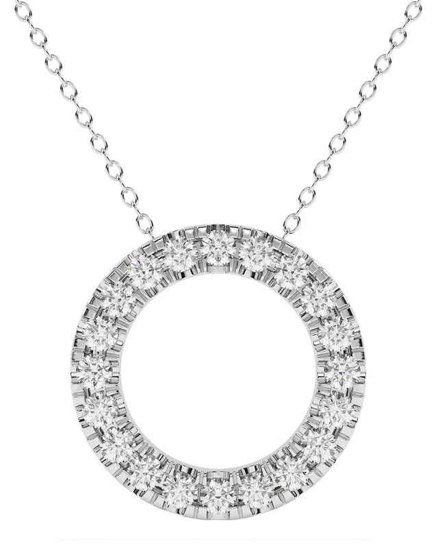 Lab Grown Diamonds 14K 2.00 ct. tw. Lab-Grown Diamond Necklace, image 1 of 1 from Gilt