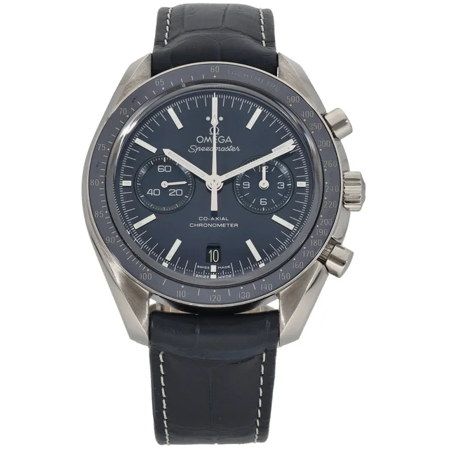 Omega Speedmaster 311.93.44.51.03.001 44.25mm Titanium Watch in Leather from H&T