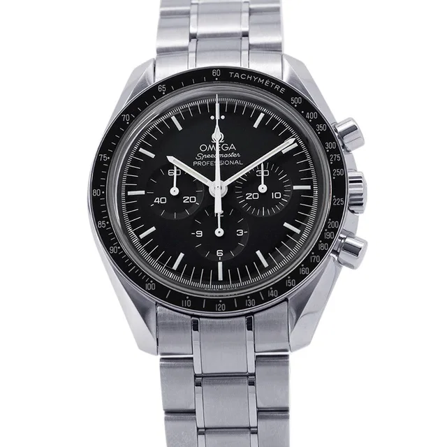 Omega Speedmaster Moonwatch Professional W42mm Stainless Steel Black Dial311.30.42.30.01.005 in Black from GALLERY RARE