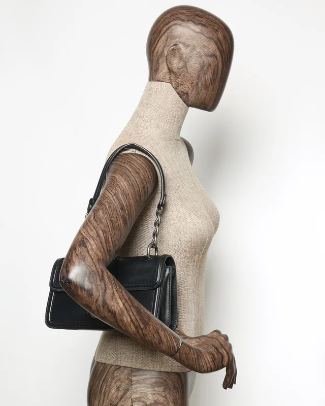 Chanel Chain Flap Bag in Leather from A Retro Tale, photo 12 of 12