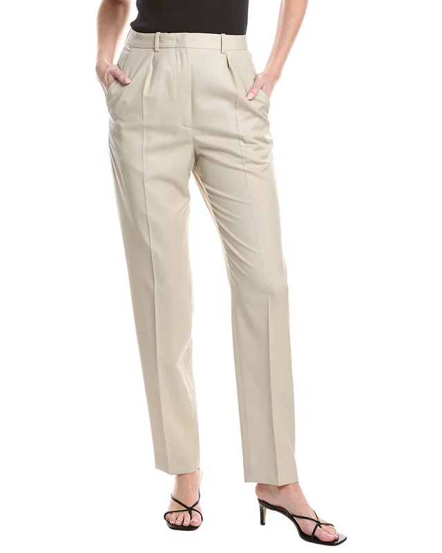 Fabiana Filippi Wool High Waisted Trouser, image 1 of 1 from Gilt