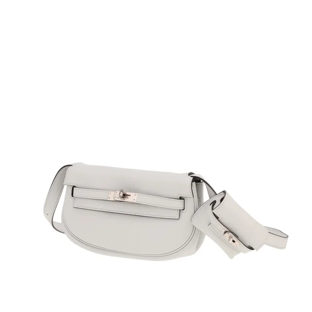 Hermès Kelly Moove shoulder bag in Grey Swift leather from Collector Square, photo 6 of 6