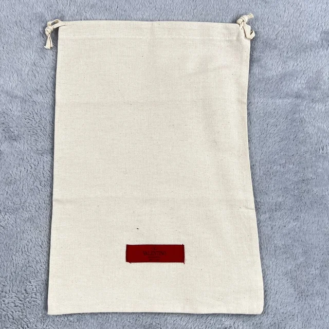 Valentino Garavani Original Dust Bag 9.5x13.5 Cream Canvas Drawstring Storage in White Canvas from Poshmark