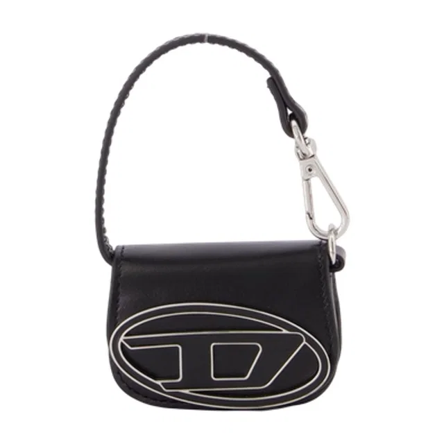 Diesel 1dr Mini Bag — Black Cowhide in Black Leather from HEWI