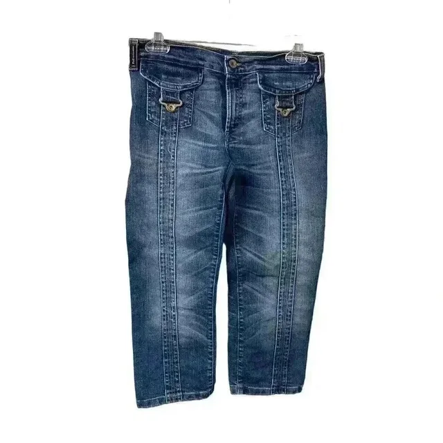 Women’s Dolce & Gabbana Capri Jean Pants Size 29 in blue from Poshmark