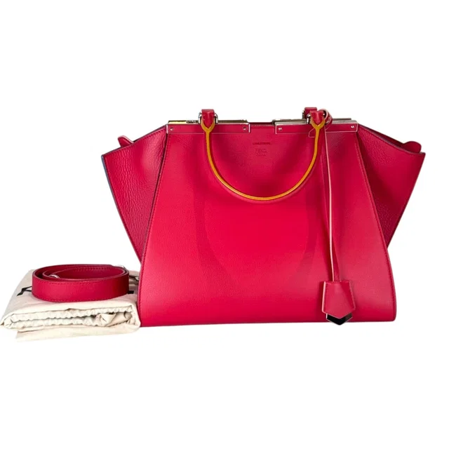 Fendi Red 3 Jours Tote Bag in Red from Luxury Promise