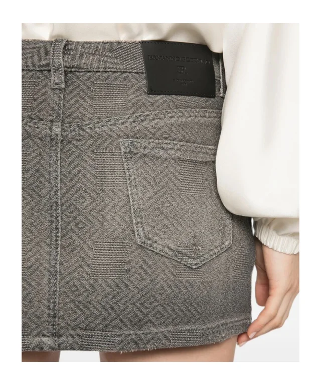 Ermanno Scervino Denim Skirt, photo 5 of 5 from SENSER