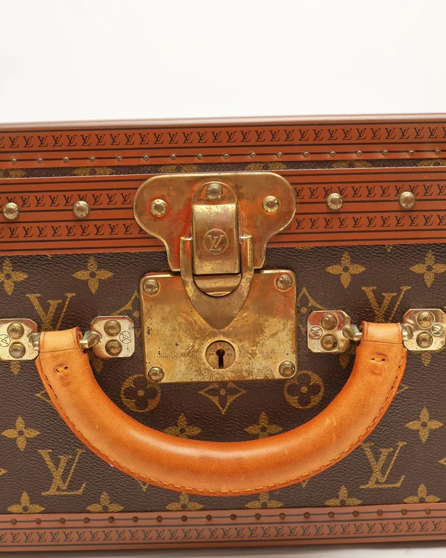 Louis Vuitton Monogram Alzer 75 Hard-sided Luggage Bag in Coated canvas from A Retro Tale, photo 6 of 12