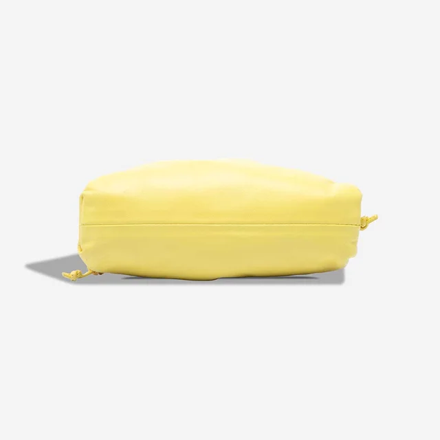 Bottega Veneta Pouch Mini Lamb Yellow in Yellow Lambskin from SACLÀB, photo 4 of 6