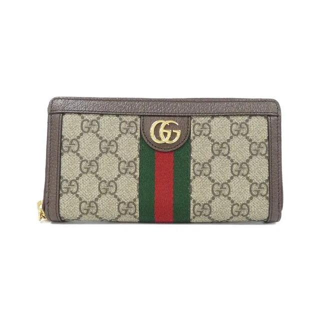 Gucci Ophidia Wallet Beige in Beige Canvas from The Reluxe