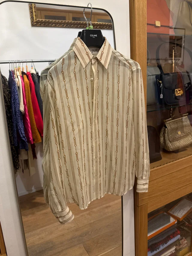 Celine Cheer Shirt in Silk from Luxury Promise