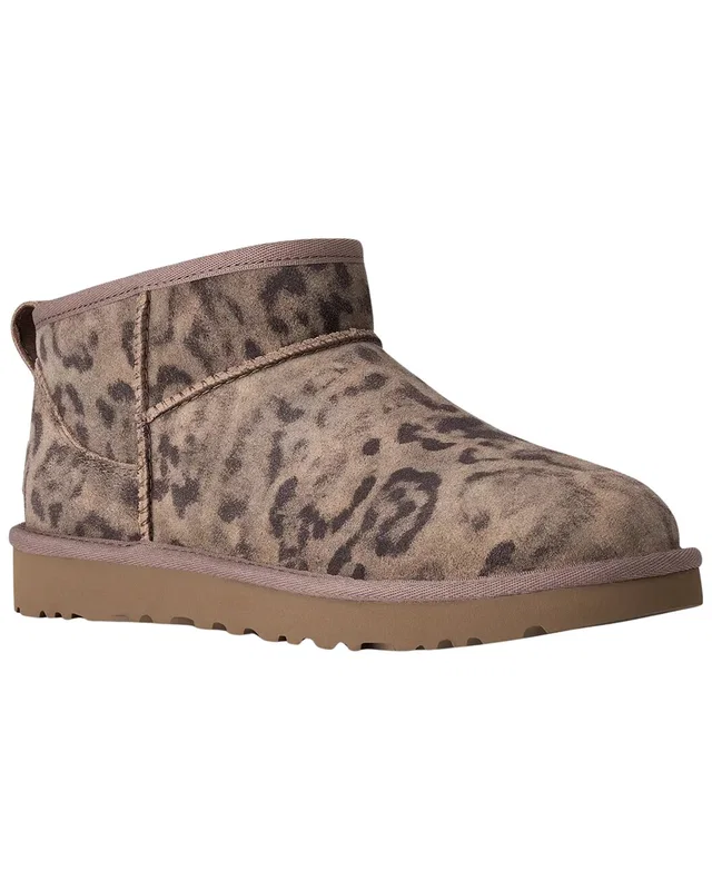 UGG Classic Ultra Mini Spotted Suede Boot, image 1 of 1 from Rue La La