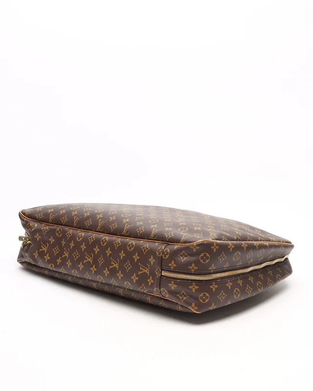 Louis Vuitton Alizé 1 Poches Travel Bag in Canvas from A Retro Tale, photo 4 of 10