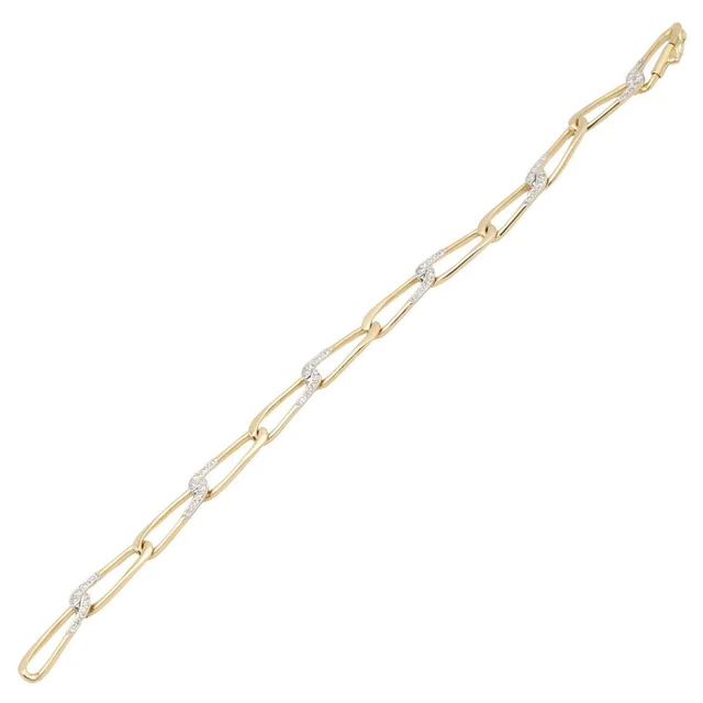 Cartier Au750 Diamond Bracelet Size 17 from LuxUness, photo 2 of 2
