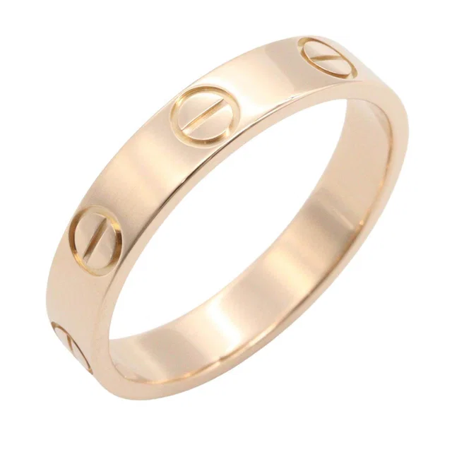 Cartier Mini Love Ring Au750 Ring Size 9 from LuxUness