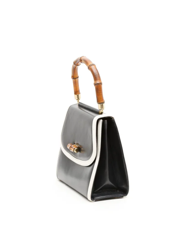 Gucci Bamboo 1947 Medium Top Handle Bag in Leather from A Retro Tale, photo 2 of 9