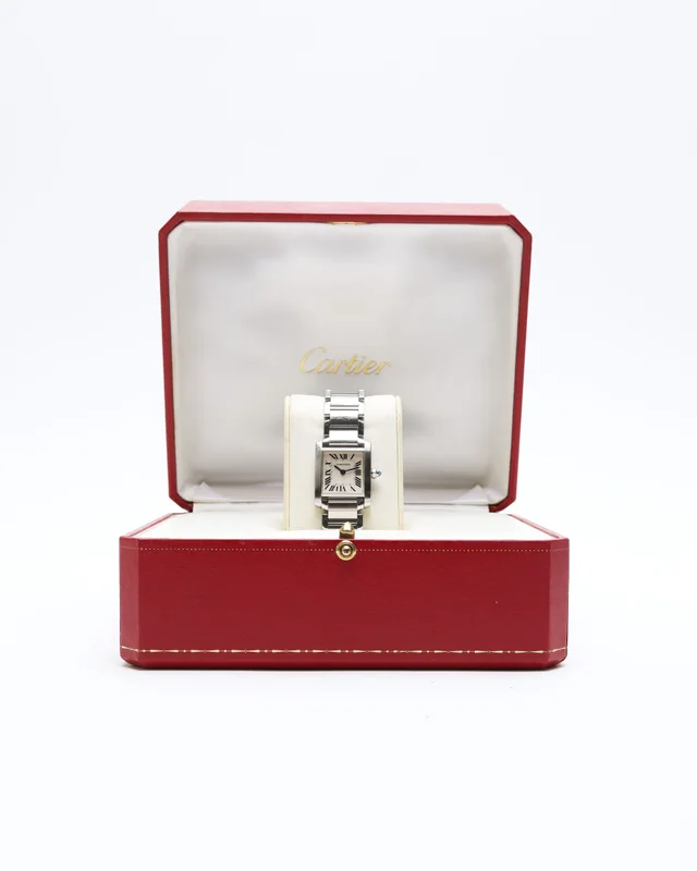 Cartier Tank Francaise 20mm Ref 2384 Full Set Watch from A Retro Tale, photo 2 of 2