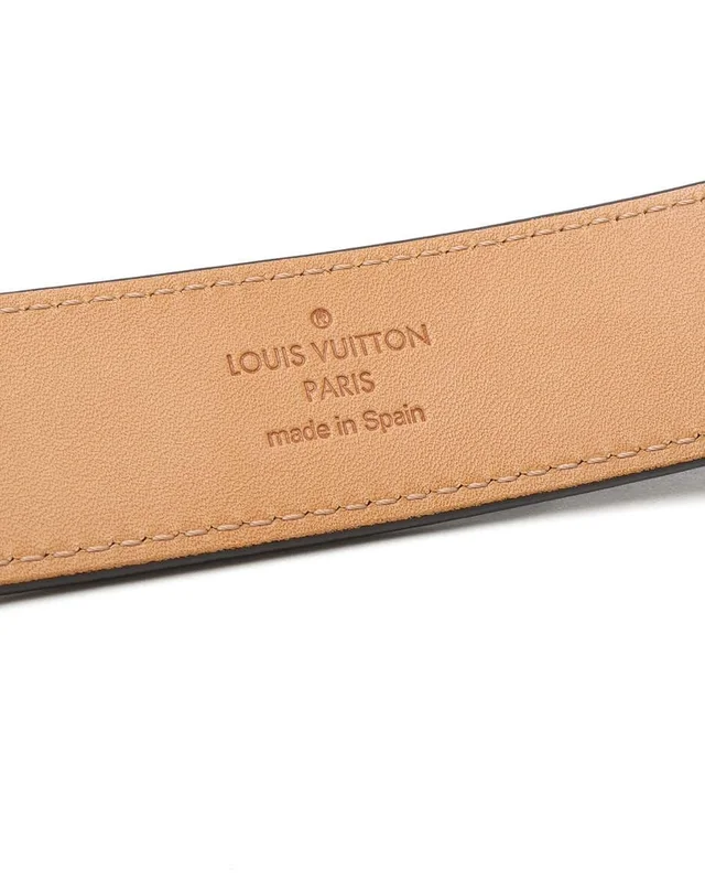 Louis Vuitton Vernis Belt, size 90 in Denim from A Retro Tale, photo 4 of 6