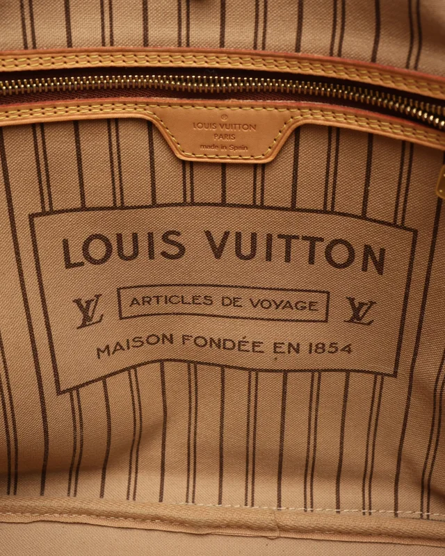 Louis Vuitton Monogram Neverfull MM Tote Bag in Coated canvas from A Retro Tale, photo 7 of 10